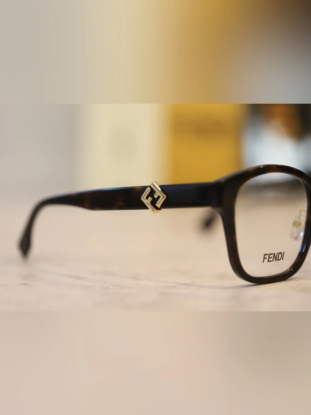 Fendi Tortoise Color Glasses (New)